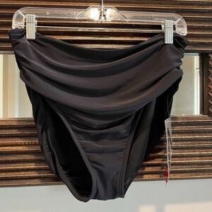 MagicSuit from Soma Black Swim Bottoms Briefs Size 16